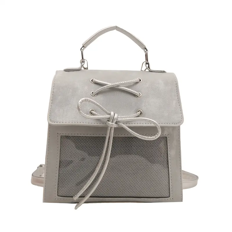 New Japanese Style Cream Pain Bag for Women