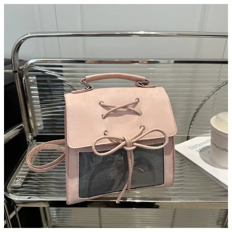 New Japanese Style Cream Pain Bag for Women — feature 20