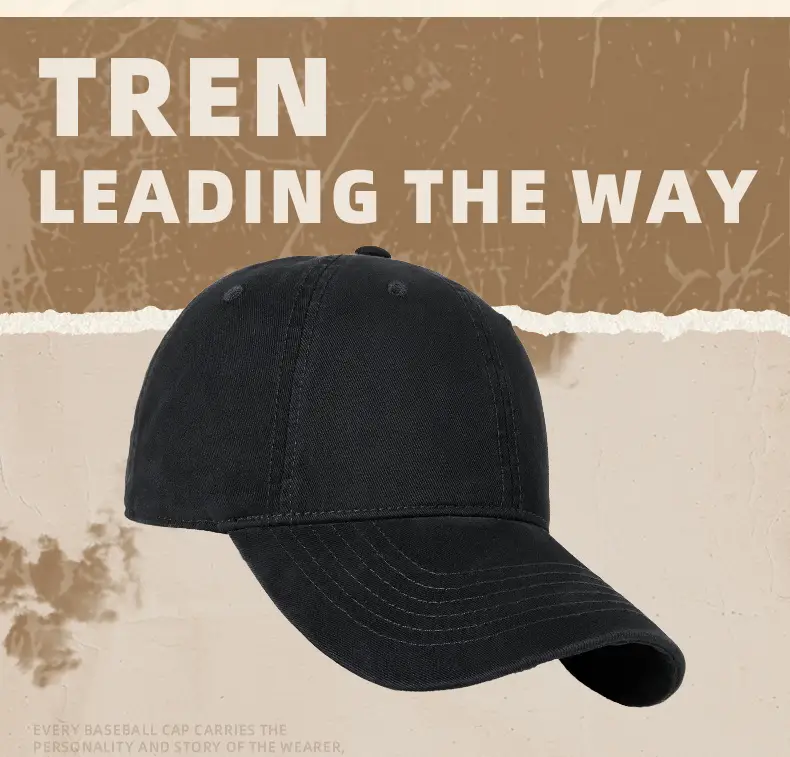 2025 Washed Baseball Cap Light Blue Soft Top Casual Hat — feature 9