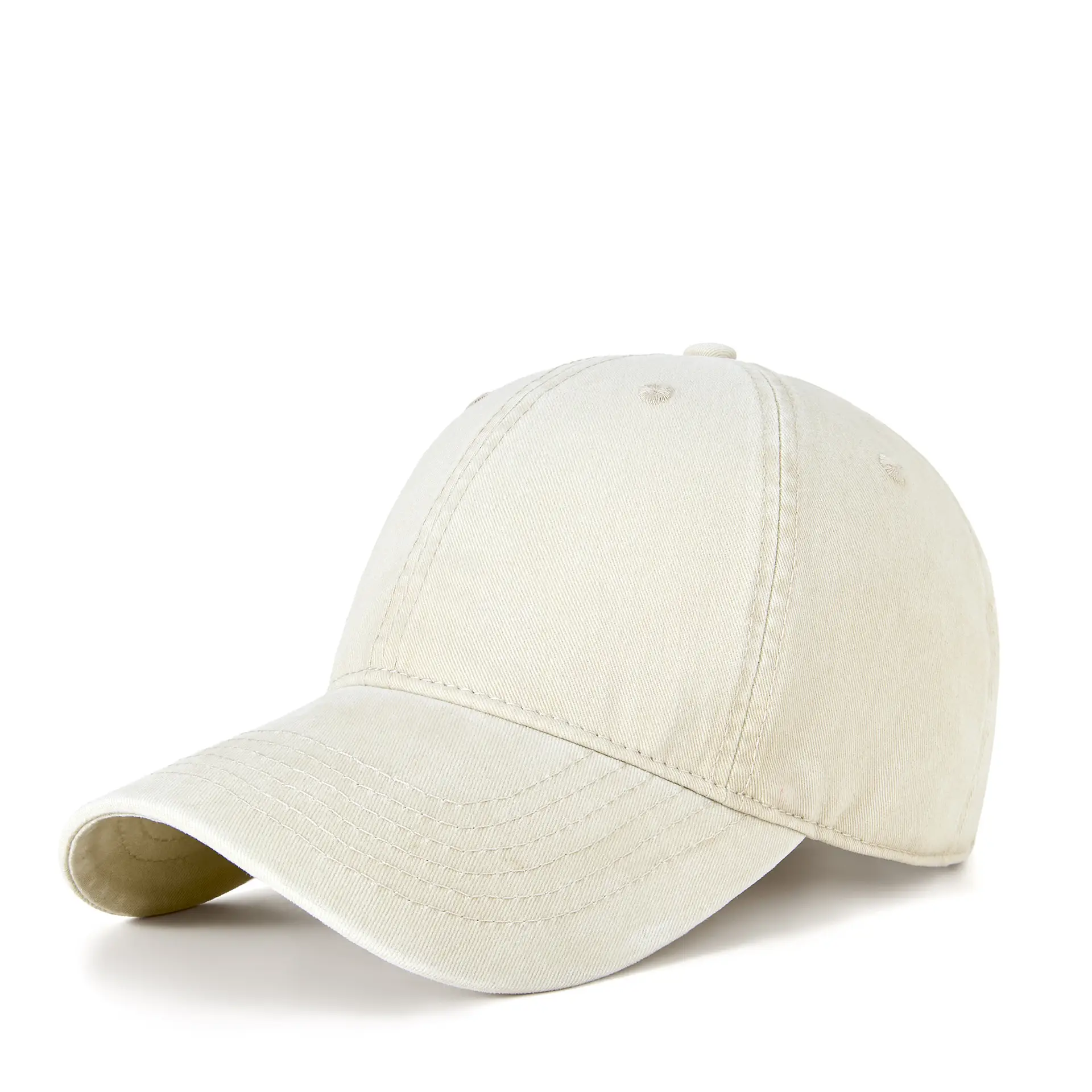 2025 Washed Baseball Cap Light Blue Soft Top Casual Hat - Image 11