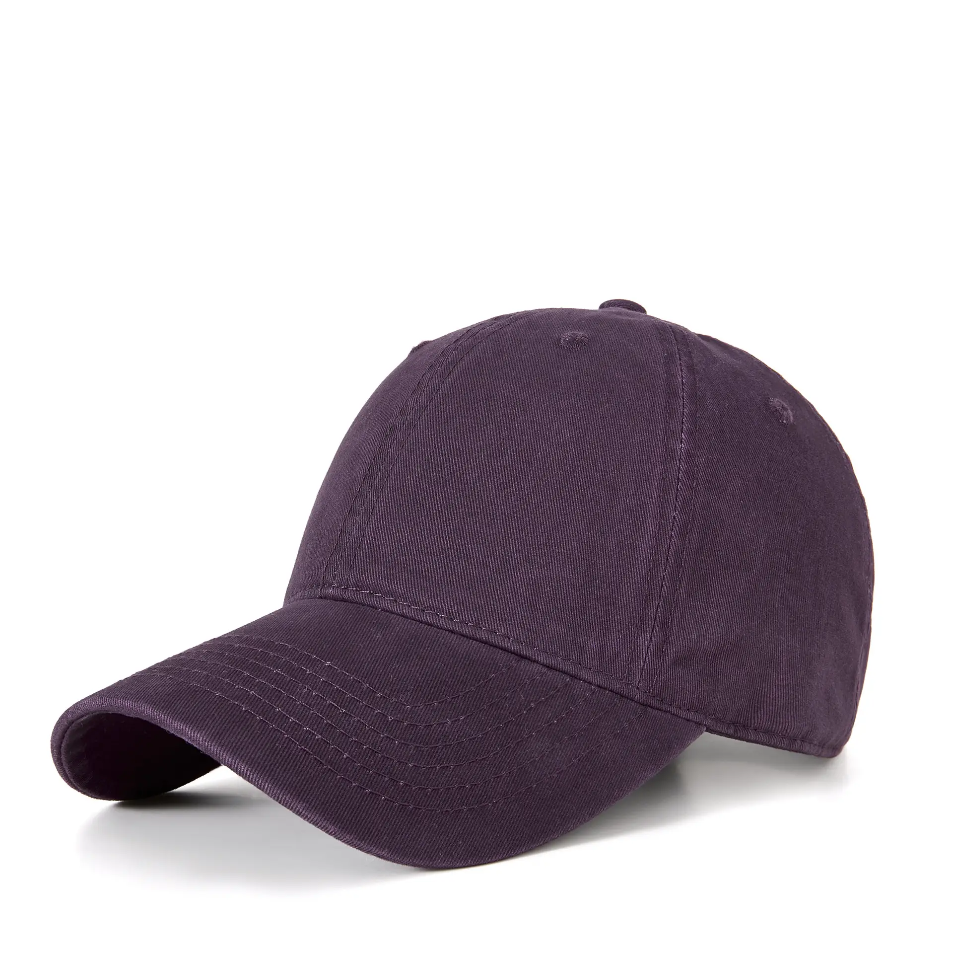 2025 Washed Baseball Cap Light Blue Soft Top Casual Hat - Image 7
