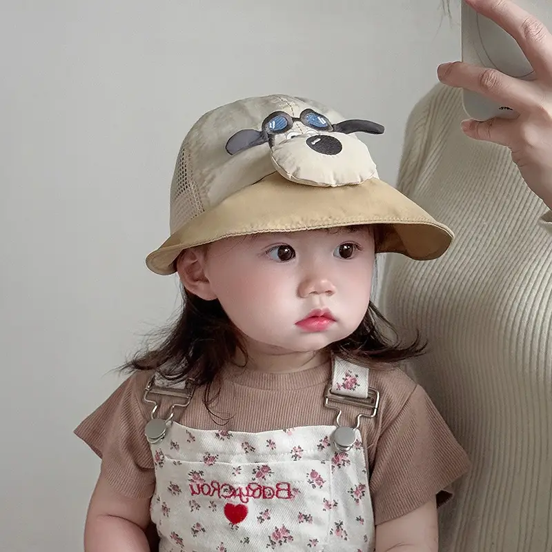 Baby's Cute Panda Hat for Boys Sun Protection - Image 5