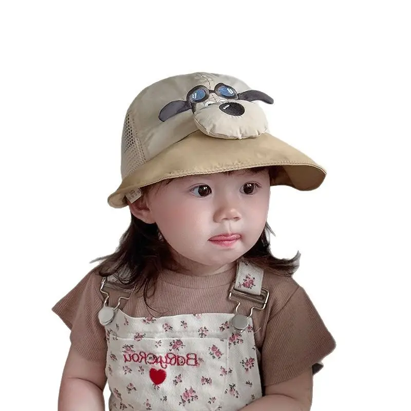 Baby's Cute Panda Hat for Boys Sun Protection - Image 9