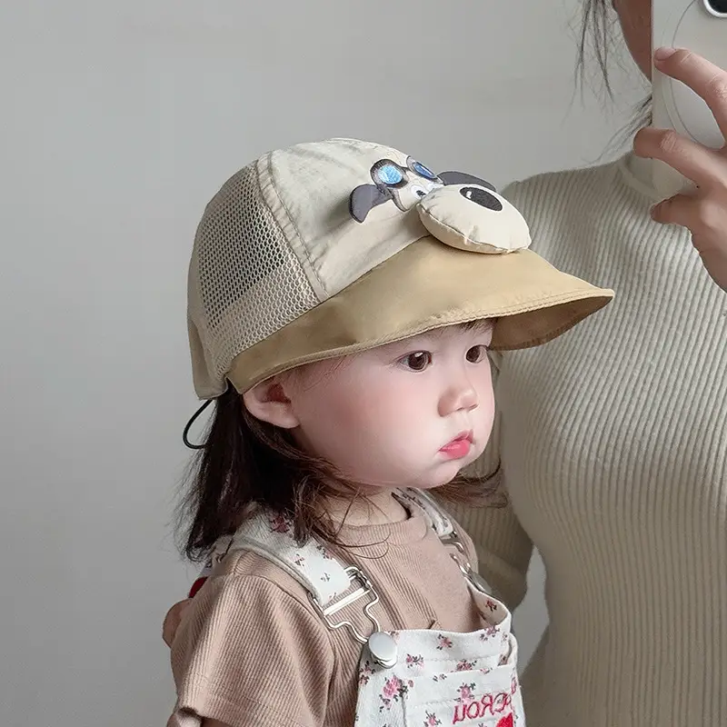 Baby's Cute Panda Hat for Boys Sun Protection — feature 2