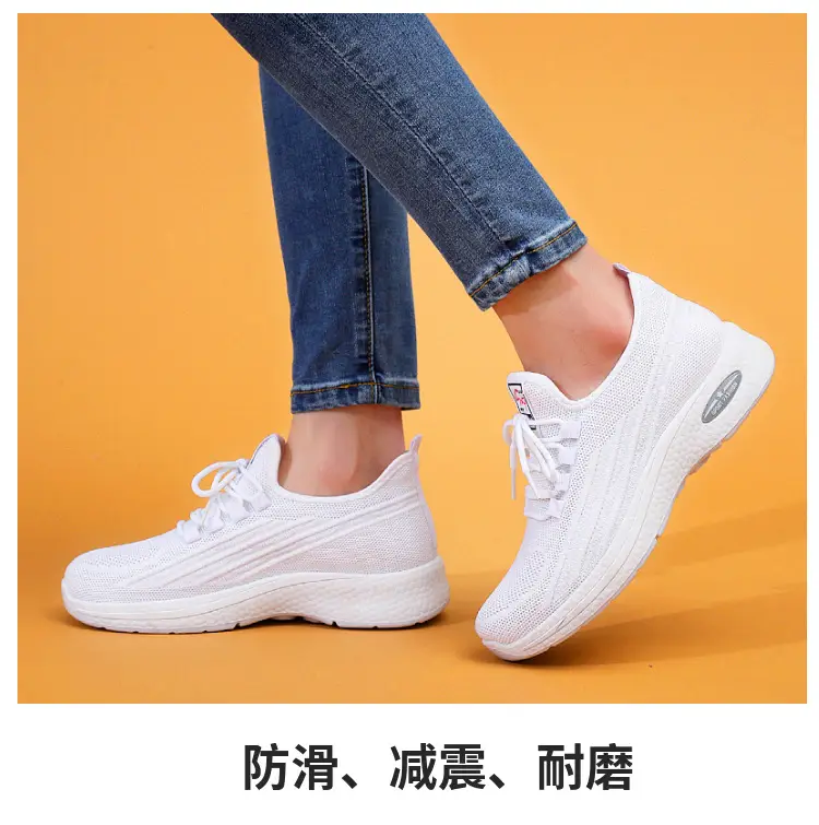 Women's Black Breathable Casual Shoes Spring Summer — feature 17