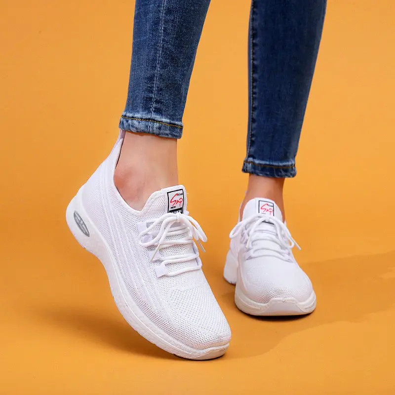 Women's Black Breathable Casual Shoes Spring Summer - Image 2
