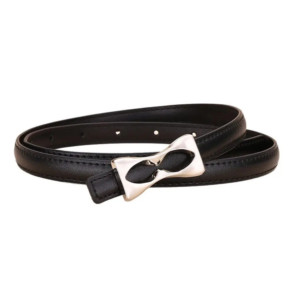2024 Women's Light Luxury Cowhide Belt with Bow