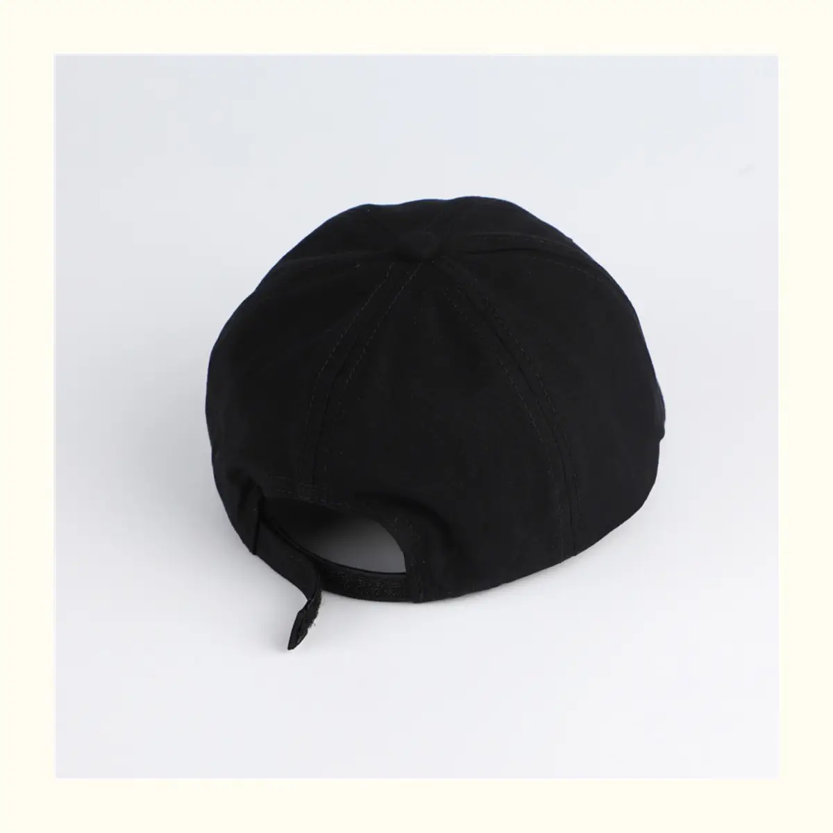 Kids Embroidered Number Cap Tan Black 6-12M — feature 6