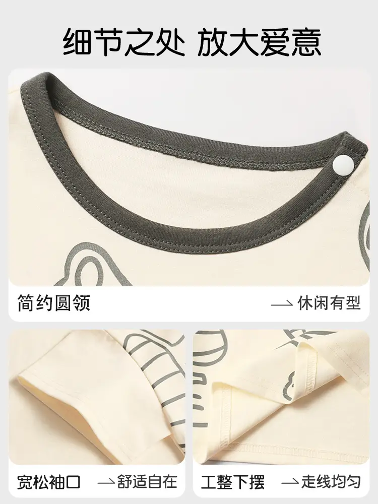 Kids Cotton T-Shirt with Cute Frog Print Summer Casual Dropshipping - Image 4