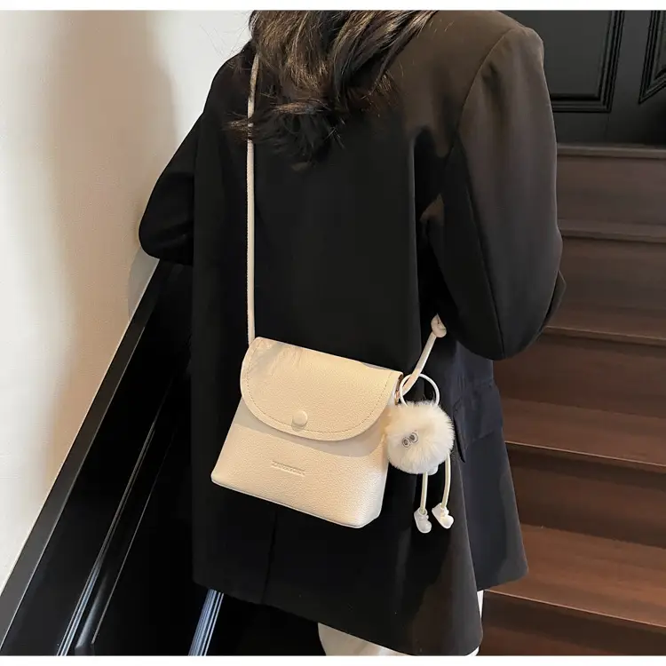Pink Square Crossbody Bag for Women — feature 16