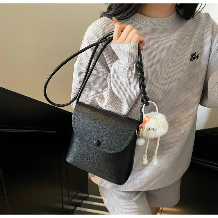 Pink Square Crossbody Bag for Women — feature 19