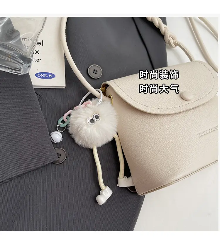 Pink Square Crossbody Bag for Women — feature 8