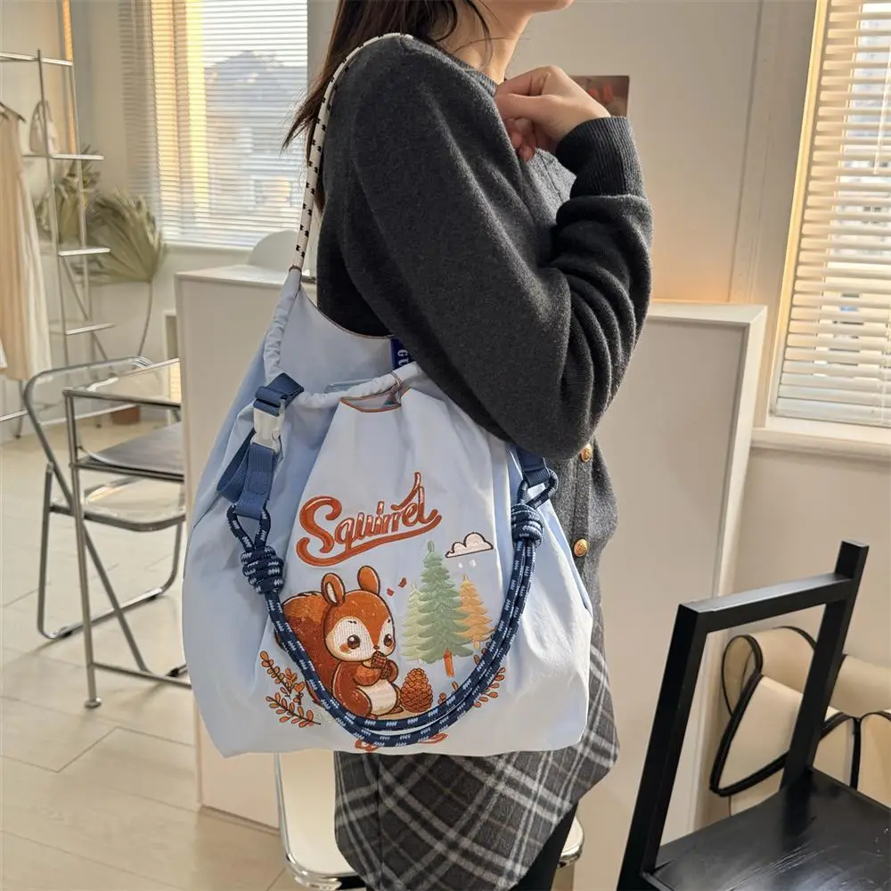Spring Squirrel Cartoon Tote Bag Large Capacity Crossbody — feature 11