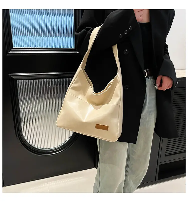 Women's Brown Shoulder Bag 2025 Large Capacity — feature 9