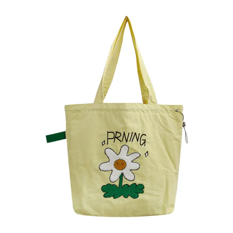 Spring New Fashion Towel Embroidered Portable Tote Large Capacity Fashionable All-match Bag Drawstring Strap Shoulder Bag luggage and leather goods - Image 12