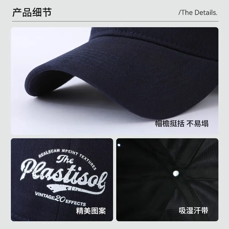 Spring & Autumn New English Printed Baseball Cap Outdoor Casual Korean-style All-match Curved Beave Face Shown Small Cap — feature 6