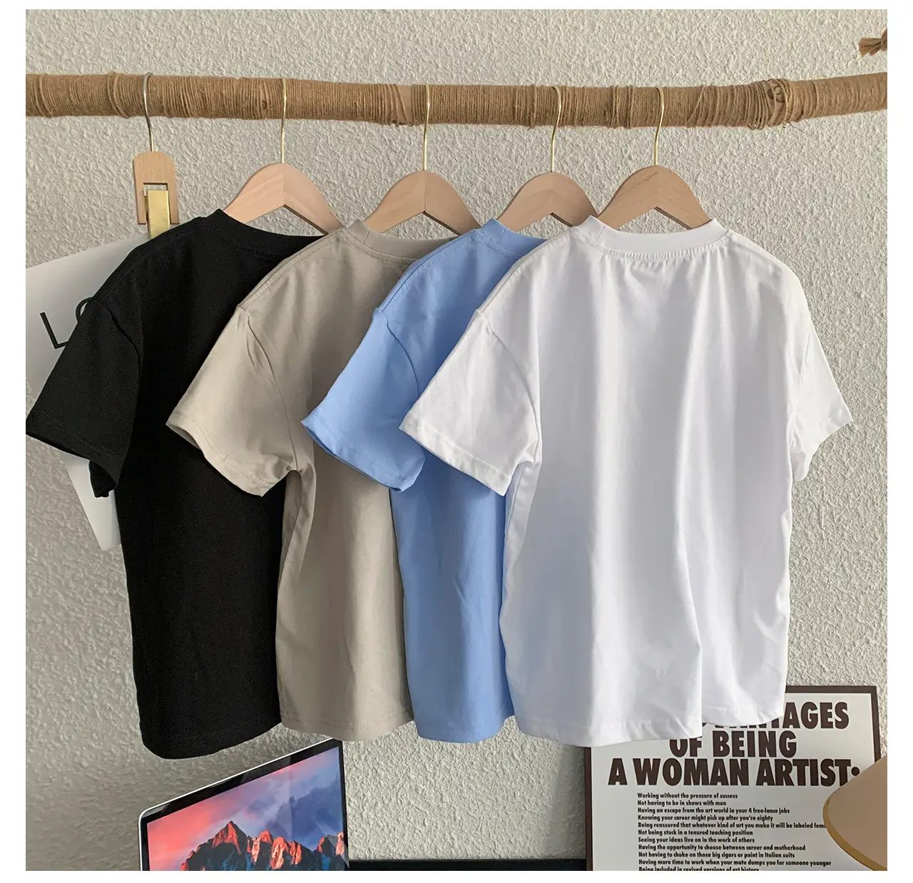 Tongku Boys Korean Letter Print T-Shirt Summer Wear — feature 10