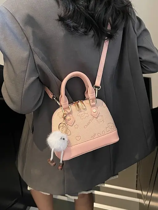 Cute Cartoon Design Shoulder Crossbody Bag for Women - Image 6