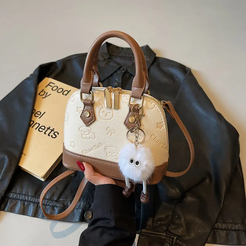 Cute Cartoon Design Shoulder Crossbody Bag for Women - Image 4