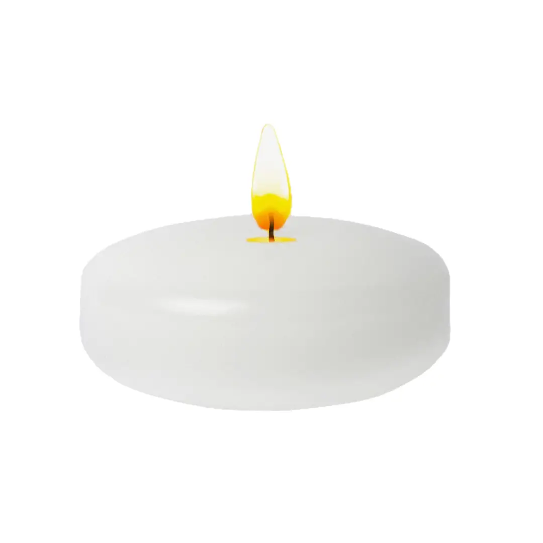Floating Candles Float on the Water and Burn for a Long Time, Used for Wedding Decorations and Events, Smokeless Floating Candles