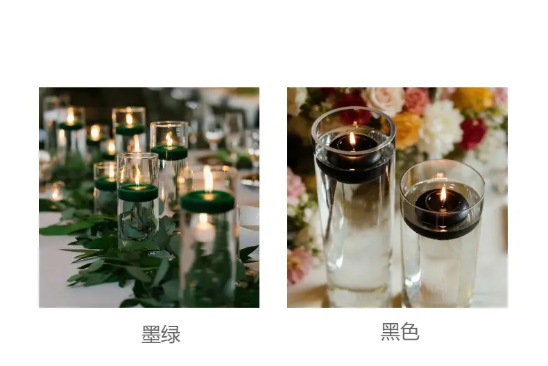 Floating Candles Float on the Water and Burn for a Long Time, Used for Wedding Decorations and Events, Smokeless Floating Candles — feature 7