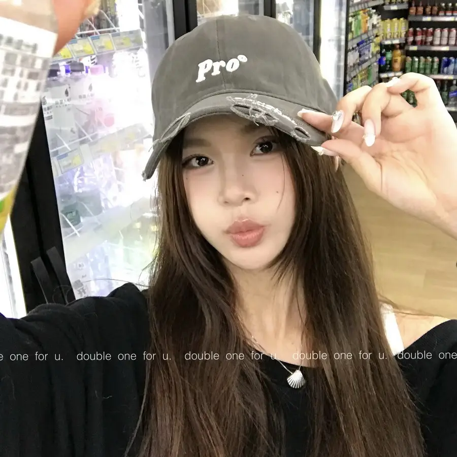Women's Pro Letter Baseball Cap Large Grey - Image 10