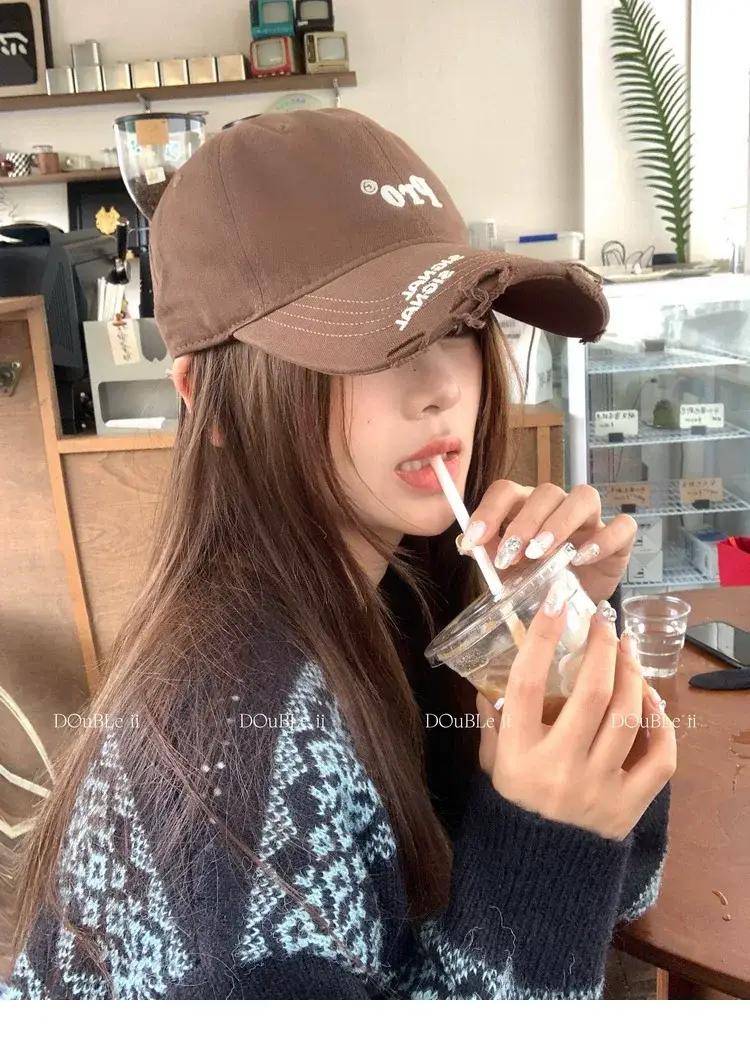 Women's Pro Letter Baseball Cap Large Grey — feature 12