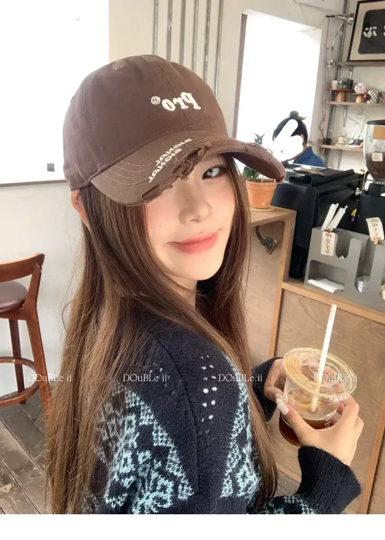 Women's Pro Letter Baseball Cap Large Grey — feature 13