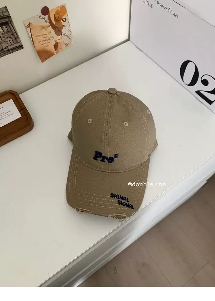 Women's Pro Letter Baseball Cap Large Grey — feature 43