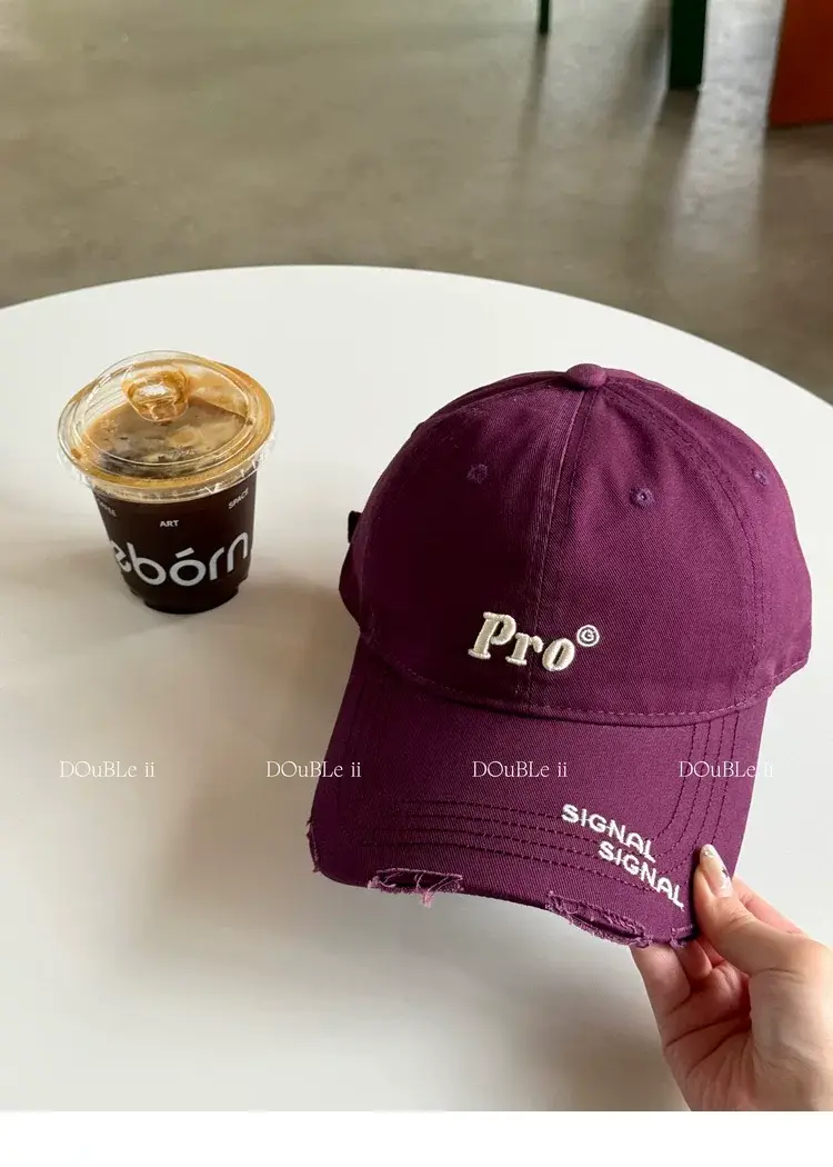 Women's Pro Letter Baseball Cap Large Grey — feature 48