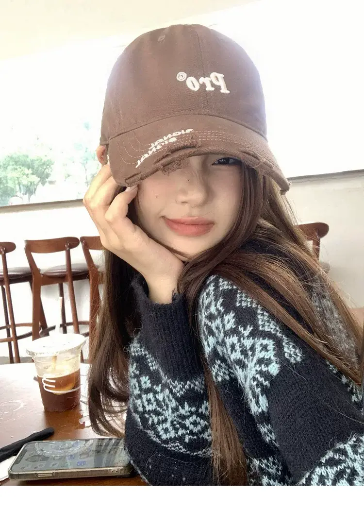 Women's Pro Letter Baseball Cap Large Grey — feature 8