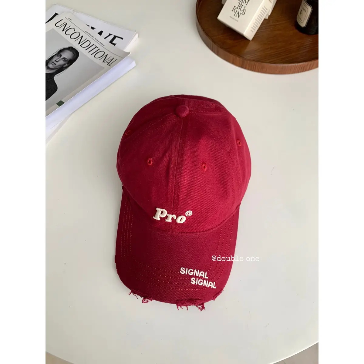 Women's Pro Letter Baseball Cap Large Grey - Image 3