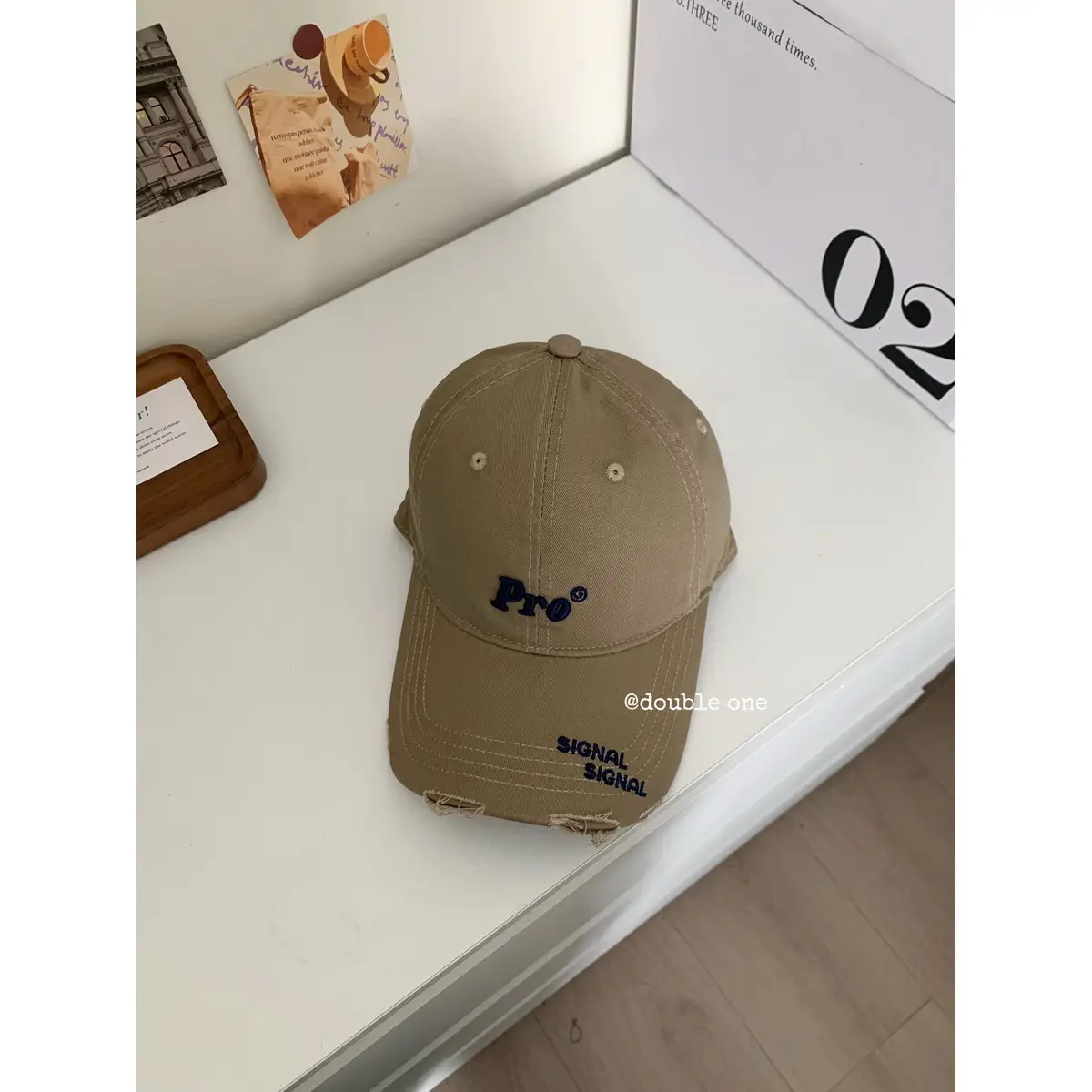 Women's Pro Letter Baseball Cap Large Grey - Image 4