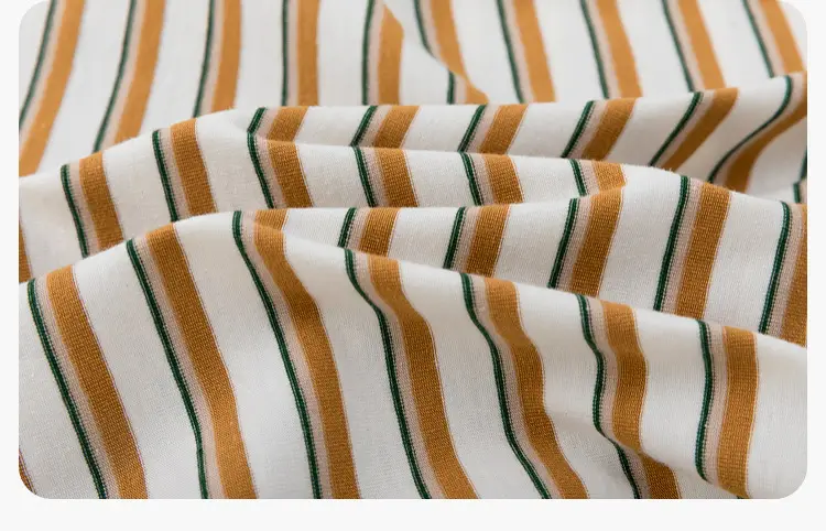 Duduija Baby T-Shirt 7A Antibacterial Striped Kids Summer — feature 27