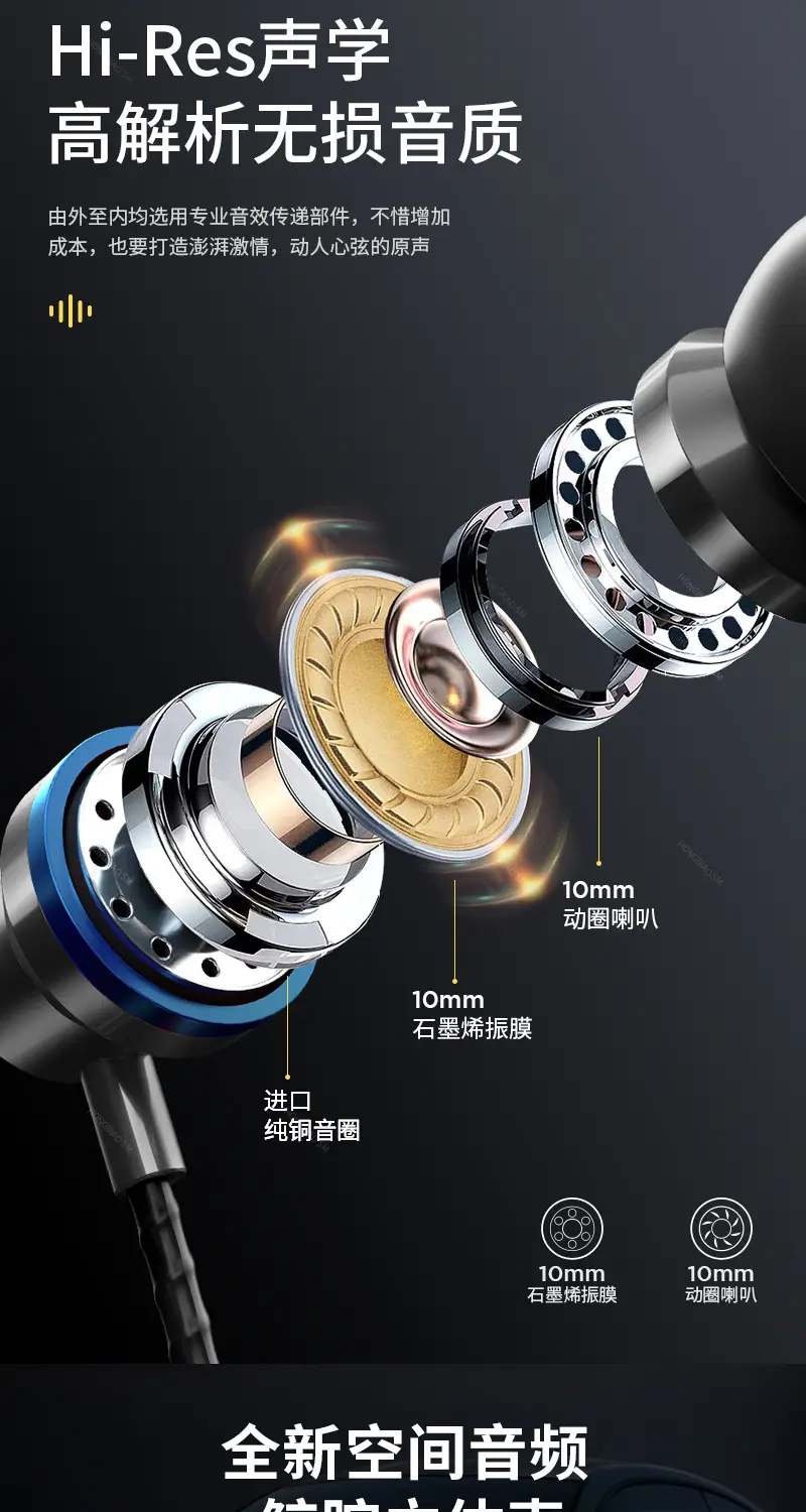 Wireless In-Ear Earphones with Noise-Cancelling Subwooper — feature 10