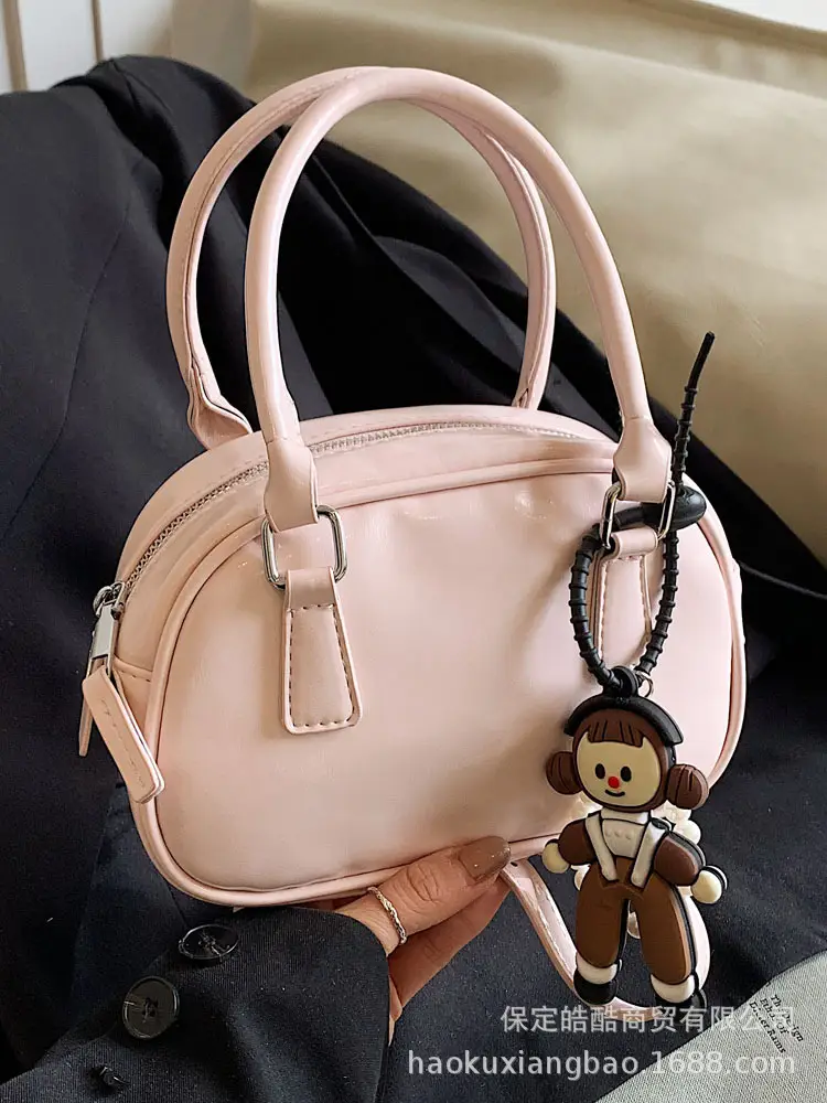 Silver High-End Satchel Bag for Women - Image 8