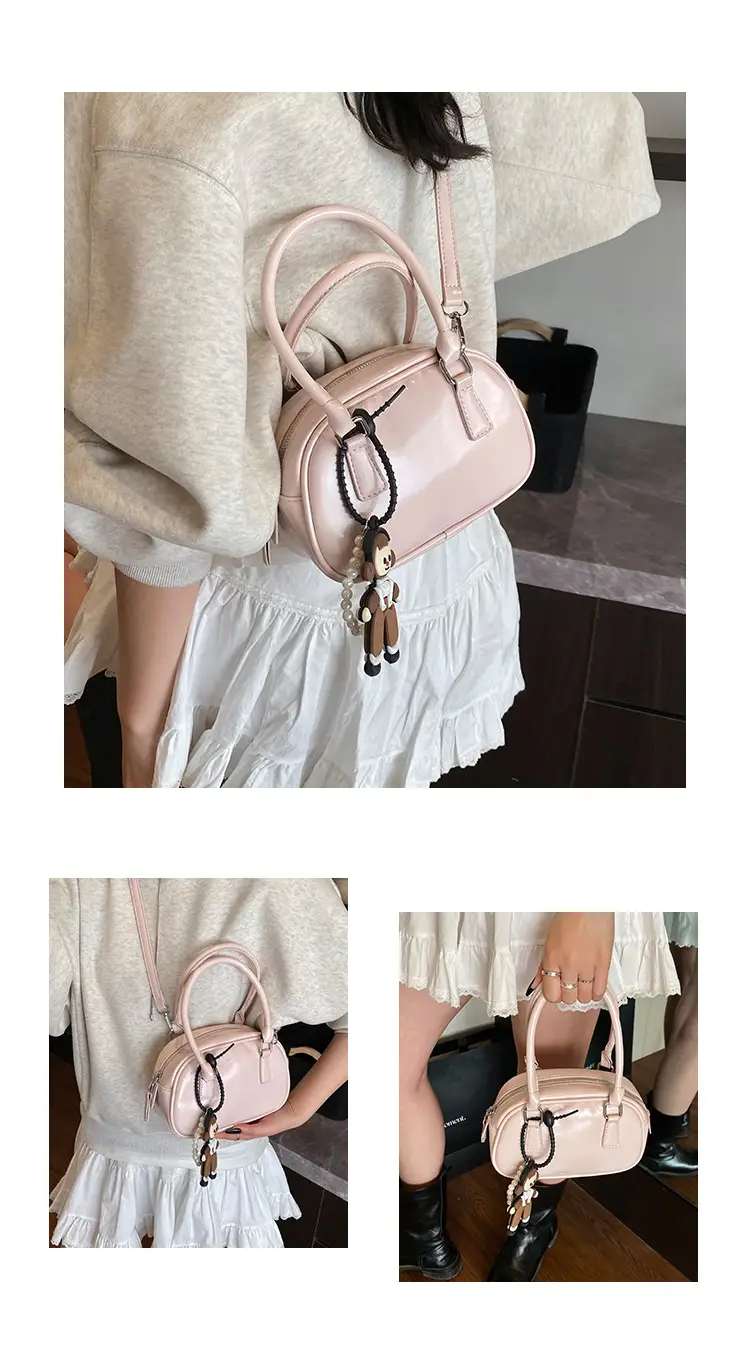 Silver High-End Satchel Bag for Women — feature 12