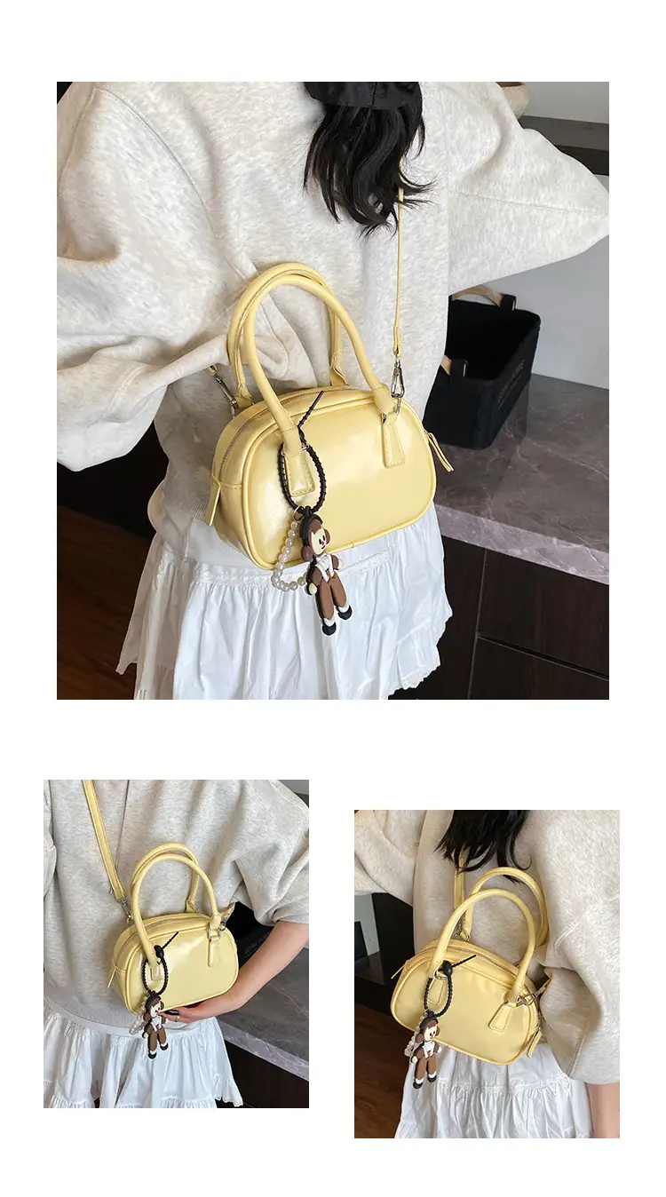 Silver High-End Satchel Bag for Women — feature 13
