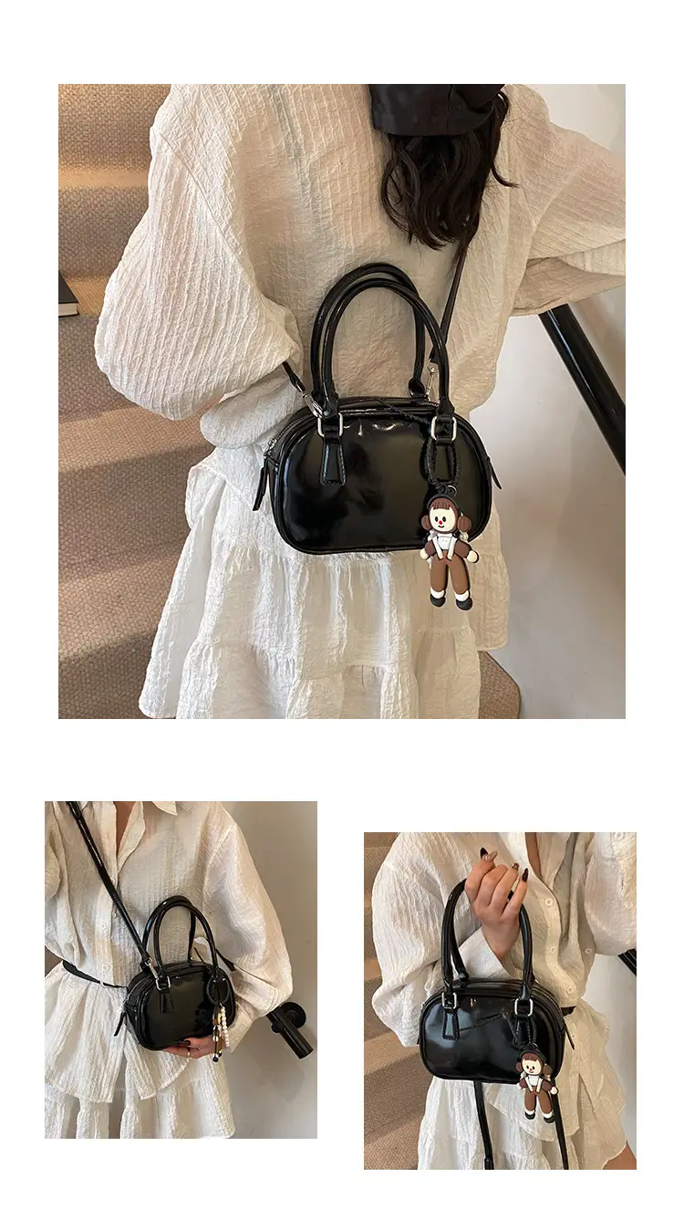 Silver High-End Satchel Bag for Women — feature 14
