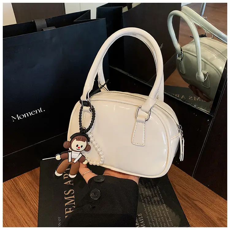 Silver High-End Satchel Bag for Women — feature 17