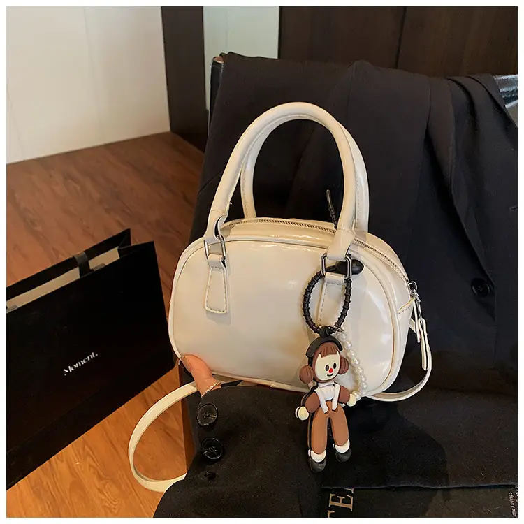 Silver High-End Satchel Bag for Women — feature 18