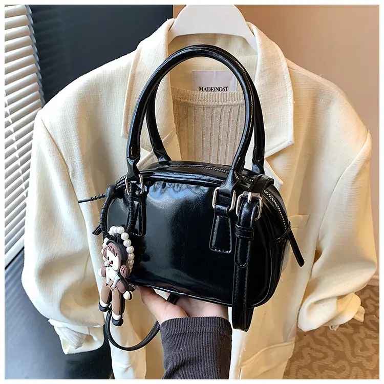 Silver High-End Satchel Bag for Women — feature 29