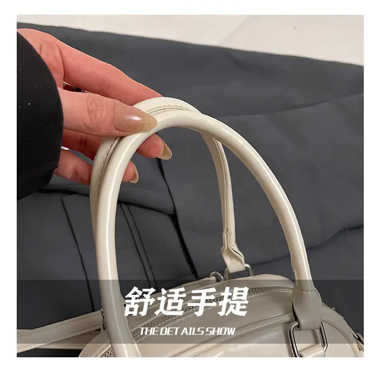 Silver High-End Satchel Bag for Women — feature 6