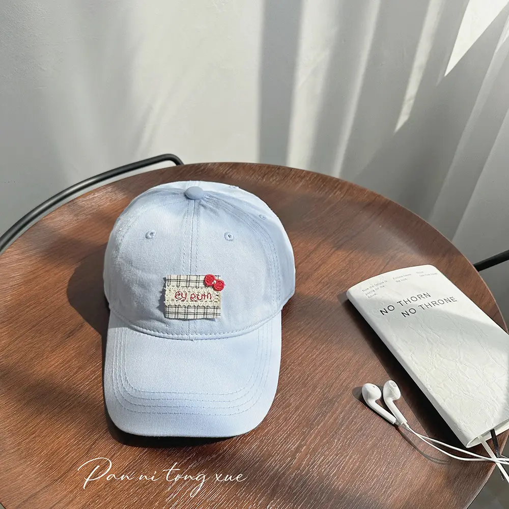 Pink Candy Baseball Cap for Girls Spring Summer Sunscreen - Image 11