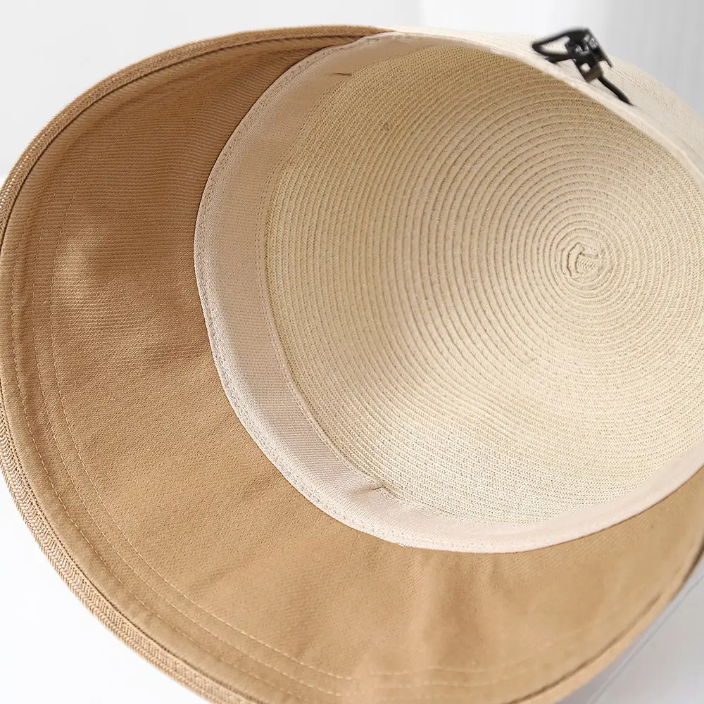 Women's Straw Sun Hat Small All-match Equestrian — feature 9