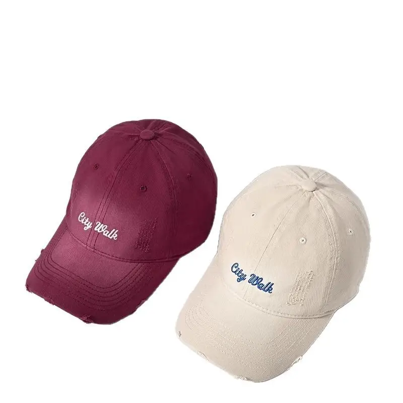 Pink Women's Wide Brim Baseball Cap with Comfort Fit - Image 7