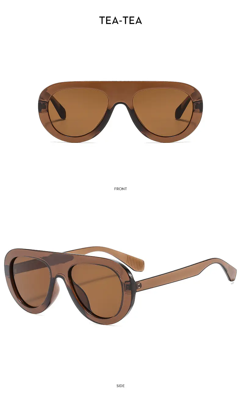 Men Sunscreen Sunglasses Brown Tinted C8 — feature 17