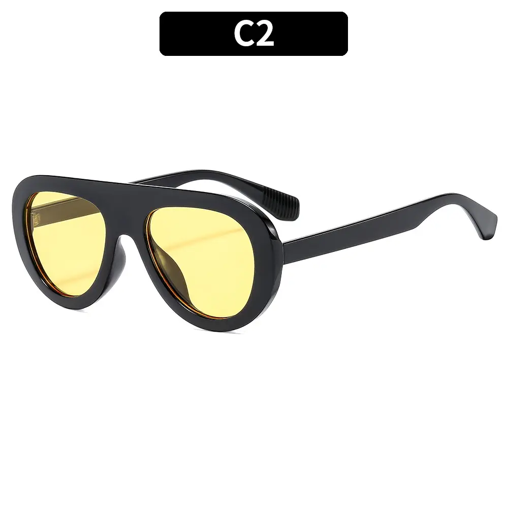 Men Sunscreen Sunglasses Brown Tinted C8 - Image 2