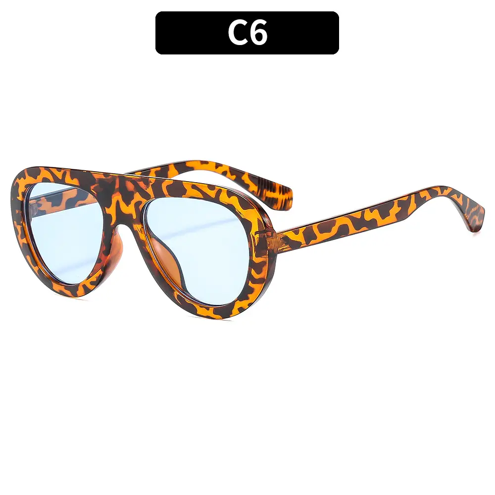 Men Sunscreen Sunglasses Brown Tinted C8 - Image 6