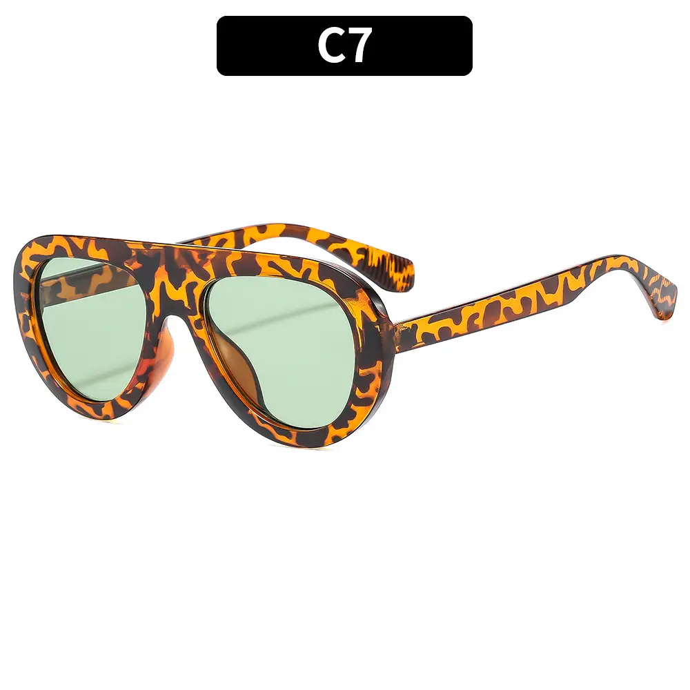 Men Sunscreen Sunglasses Brown Tinted C8 - Image 7